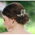GORGEOUS BRIDAL SILVER COLOURED HAIRPIN WITH PEARL FLOWER PATTERN  - AMAZING HAIR ACCESSORIES