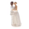 GORGEOUS AND  ROMANTIC RESIN WEDDING CAKE TOPPER - SAME SEX COUPLE - ENGAGEMENT OR WEDDING