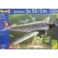 Junkers Ju.52/3m with SAA Decals - 1/48 Scale (REV04558)TAS016710)(Revell)