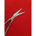 Iris Scissor Angled 12cm German Stainless Steel