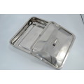 Instruments Tray (Size 8x12) (Depth 2Inch) German Stainless Steel