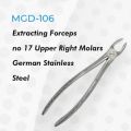 Extracting Forceps No17 Upper Molars German Stainless Steel
