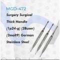 Surgery Surgical Thick Handle (1p24-g) (2Buser) (3molt9) German Stainless Steel