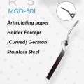 Bracket Forceps Articulating Paper Holder (Curved) German Stainless Steel