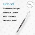 Tweezers Forceps Merriam Cotton Plier German Stainless Steel