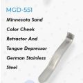 Minnesota Sand Color Cheek Retractor And Tongue Depressor German Stainless Steel