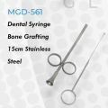 Dental Syringe Bone Grafting Syringe 15cm Garman Stainless Steel