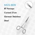 RT Forceps Curved 21cm German Stainless Steel