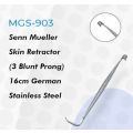Senn Mueller Skin Retractor (Blunt Prong) 16cm German Stainless Steel