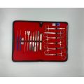 Surgical Dissecting18pcsOf Kit Stainless Steel