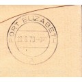 RSA 1979: SAA FLIGHT COVER 29 - COMMEMORATIVE COVER - 50 YEARS CAPE TOWN TO PORT ELIZABETH
