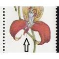 RSA 1981: 10th WORLD ORCHID CONFERENCE 25c TOP LEFT CORNER BLOCK OF 4 MNH (SACC 505) - VARIETY