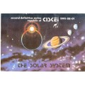 CISKEI 1991: OFFICIAL FD FOLDER 2.1 - 2nd DEFINITIVE ISSUE - THE SOLAR SYSTEM