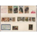 RSA 1987 MOUNTED SET OF STAMPS AS ISSUED BY PHILATELIC SERVICES