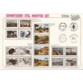 SWA FULL SET OF STAMPS ISSUED DURING 1987 MNH (SACC 485-501)