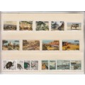 SWA FULL SET OF STAMPS ISSUED DURING 1987 MNH (SACC 485-501)