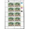 VENDA 1988: COFFEE INDUSTRY FULL SET OF SHEETS OF 10 MNH (SACC 168-171)