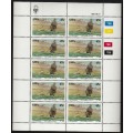 SWA 1984: CENTENARY OF COLONIAL COLONISATION FULL SET OF FULL SHEETS OF 10 MNH (SACC 441-444)