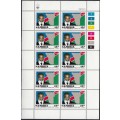 NAMIBIA 1990: INDEPENDENCE ISSUE FULL SET OF FULL SHEETS OF 10 MNH (SACC 1-3)