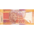 BANKNOTE MARCUS second issue R200 UNC - AA 0988851 E