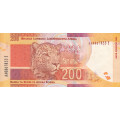 BANKNOTE GILL MARCUS second issue R200 VERY GOOD CONDITION - AA 0867853 E