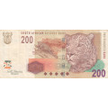 BANKNOTE GILL MARCUS first issue R200 VERY GOOD CONDITION - AA 3640757 E