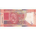 BANKNOTE GILL MARCUS SECOND issue R50 UNC  SERIAL Nr. AA 4951680 C