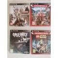 Sony Playstation 3 plus assorted games