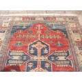 LARGE THICK PILE OTTOMAN HAND WOVEN CARPET ( 2.60 X 2.37 )