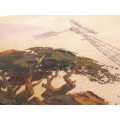 INVESTMENT ART ~ FAMOUS SOUTH AFRICAN ARTIST "ANDRE GROBLER" LANDSCAPE OIL ON BOARD