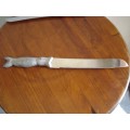 CARROL BOYES BREAD KNIFE --- FISH DESIGN