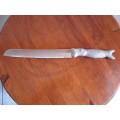 CARROL BOYES BREAD KNIFE --- FISH DESIGN