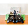Boxed Xbox 360 500GB With 2 Controllers and 11 Games Good Condition! FREE SHIPPING!