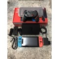 Nintendo Switch V2 Boxed With Extras In Great Condition! (See Pics For Extras)