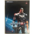 Square Enix Mass Effect 3 Play Arts Kai: Commander Shepard Action Figure New!