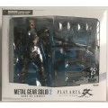 Square Enix Play Arts Kai Metal Gear Solid 2 Sons Of Liberty Solidus Snake Action Figure New!