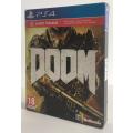 Doom UAC Pack PS4 Handbook & UAC Poster Included ( No Patches ) Very Good Condition!