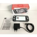 Nintendo Switch Lite Hand-Held Gaming Console With Screen Protector Grey 32GB Like New!