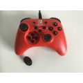 Nintendo Switch Horipad Wired Controller Red Good Condition!