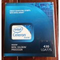 Intel Celeron 430 Conroe-L 1.8Ghz 512kb Cache Socket 775 with Cooler