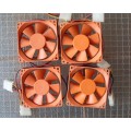 Thermaltake TT-8025A Orange Fans 80mm 4 Pieces (2004)