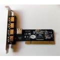 Via VT6212L USB 2.0 Expansion Card PCI 4+1 Ports