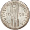 1935 3 Pence - George V