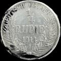 1904 India - British ¼ rupee