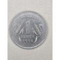 India 1 rupee, 1994