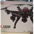 L100 Drone 2.4G 720P Wide-Angle WiFi FPV Camera 6-axis GPS Drone Auto Follow RC Hexacopter Drone for