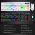 Shipadoo Light Keyboard & Mouse Black or White
