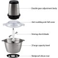 Stainless Steel Meat Mincer and Food Processor