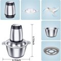 Stainless Steel Meat Mincer and Food Processor