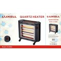 LUXELL - 5 Bar Heater with Safety Switch - Medium Size - Powerful - 2000W - LX-2800L
